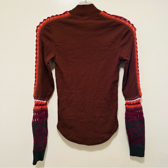Free People Switch It Up Thermal Top XS NWOT - Picture 7 of 9